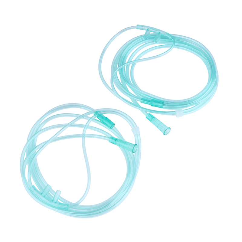 Oxygen Cannula Nasal Tubing 2M - Cánulas de oxígeno desechables de PVC,