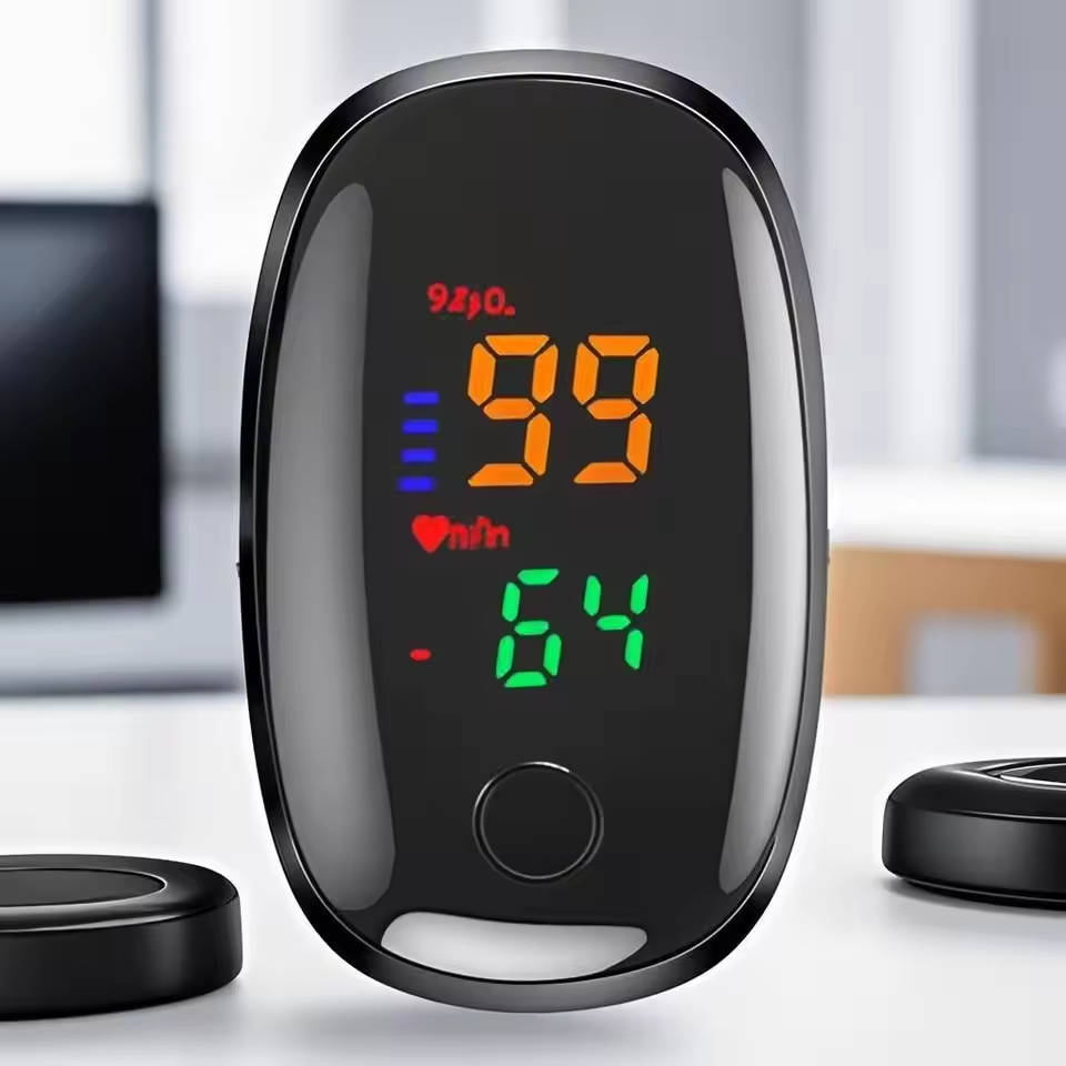 Oxygen Saturation Monitor Fingertip - Oxímetro de Pulso Digital TFT |