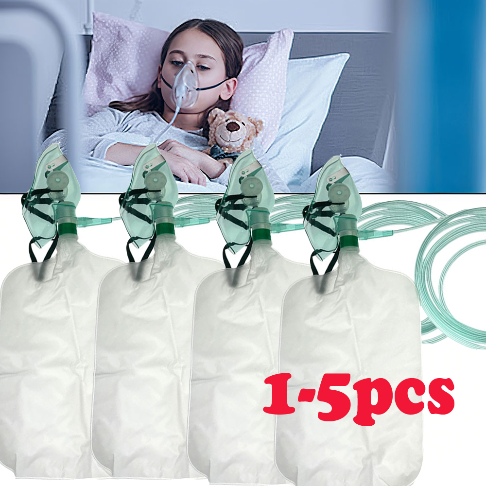 Oxygen Mask Reservoir Bag Adult - 1-5 uds máscara de oxígeno sin