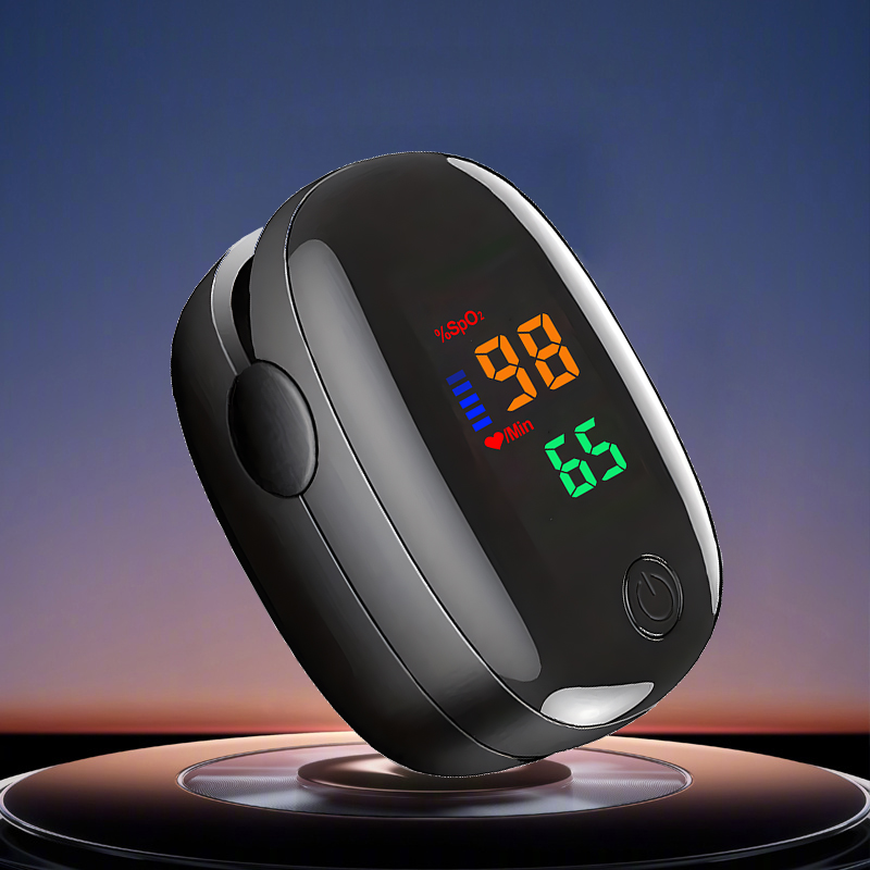 Oxygen Saturation Monitor Fingertip - Oxímetro LED para la yema del