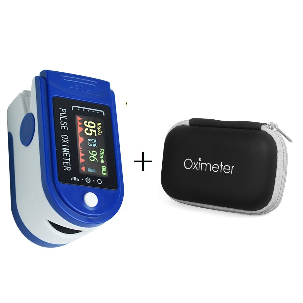 Oxygen Saturation Monitor Fingertip - Oxímetro de Dedo Portátil para Medir