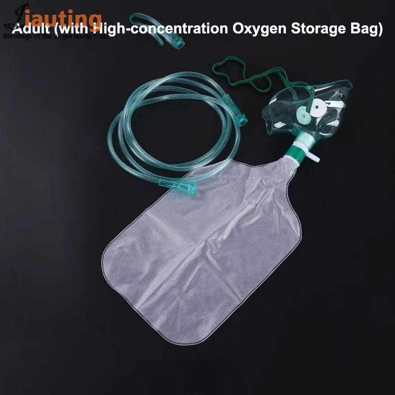 Oxygen Mask Reservoir Bag Adult - 1 Uds. Mascarilla facial de oxígeno