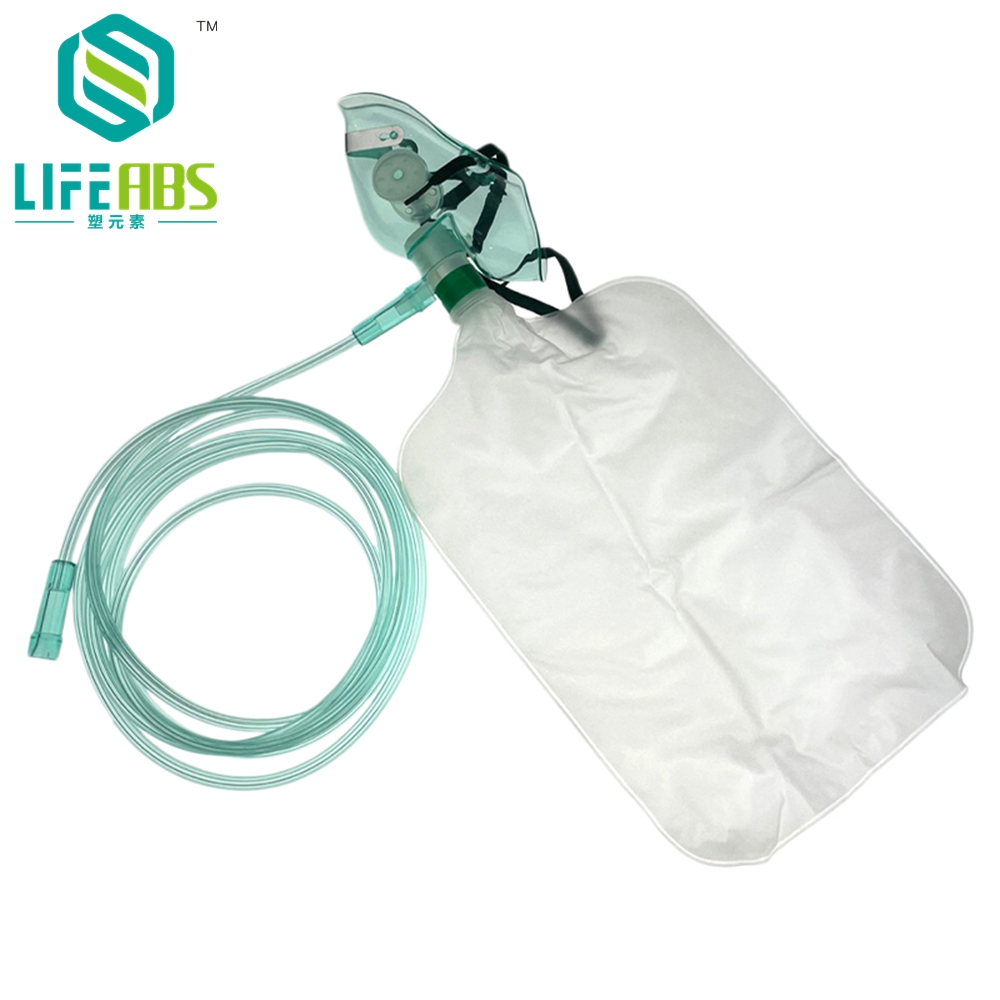Oxygen Mask Reservoir Bag Adult - Mascarilla de Oxígeno No Reinalable para