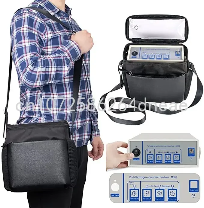 Máquina portátil de enriquecim - Oxygen Machine Continuous Pulse Flow reseña y precio