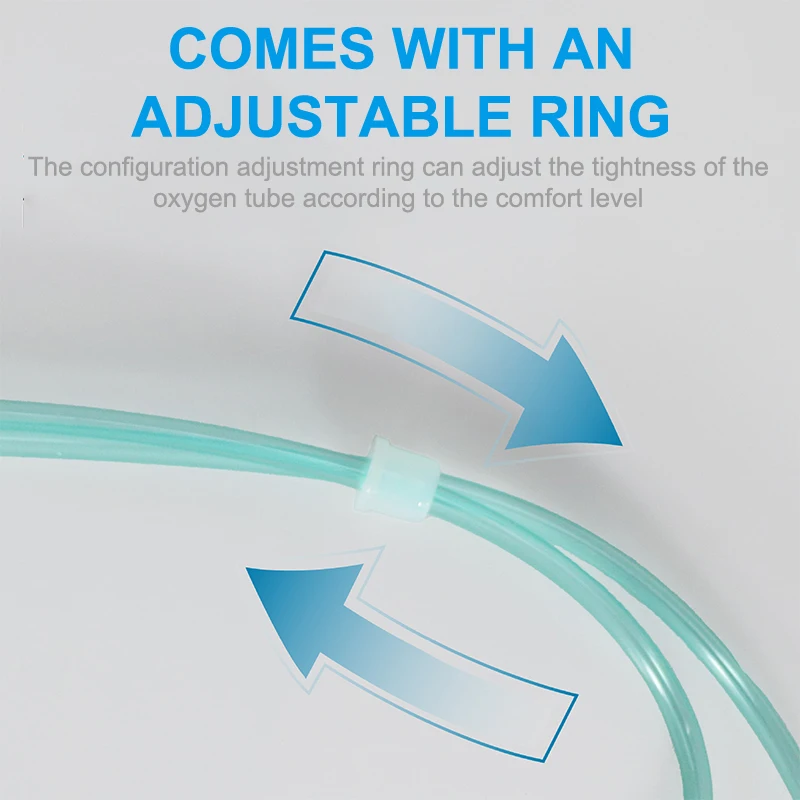 Cánulas de oxígeno desechables - Oxygen Cannula Nasal Tubing 2M reseña y precio