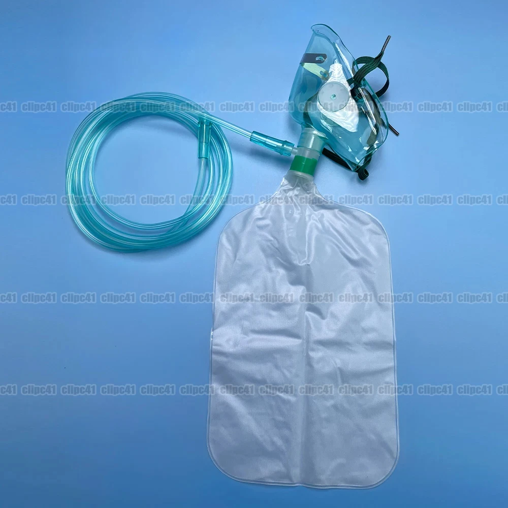 10 unidades de mascarillas fac - Oxygen Mask Reservoir Bag Adult reseña y precio