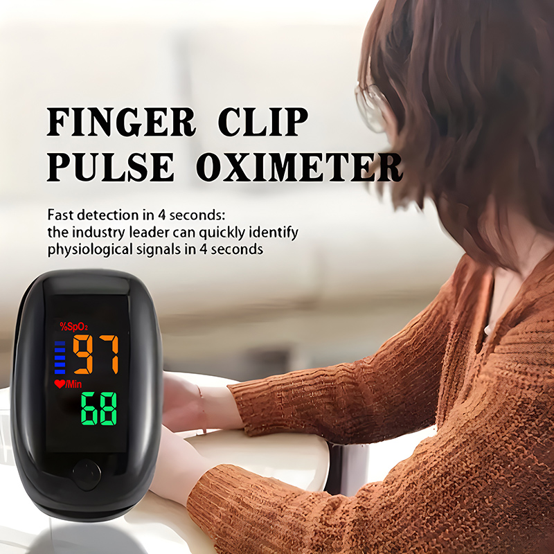 Oxímetro LED para la yema del  - Oxygen Saturation Monitor Fingertip reseña y precio