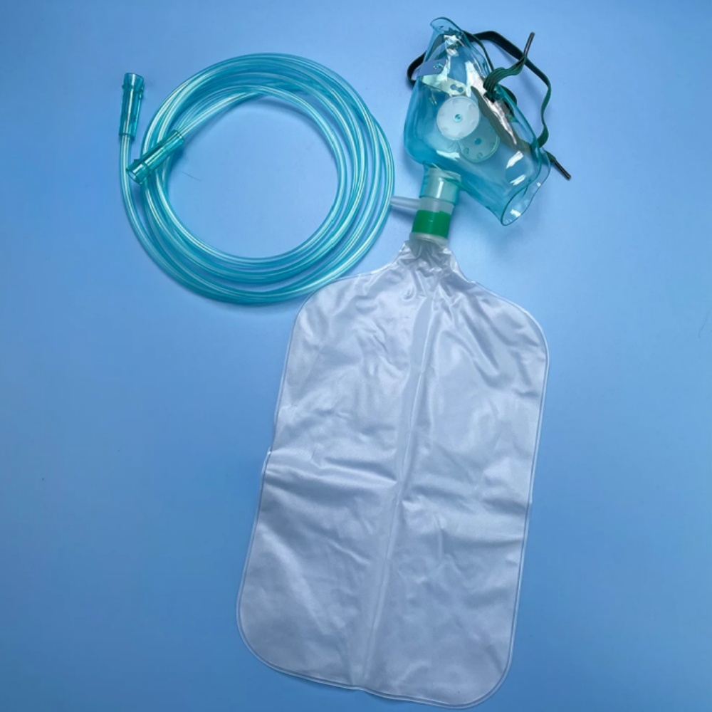 Mascarilla facial desechable d - Oxygen Mask Reservoir Bag Adult reseña y precio