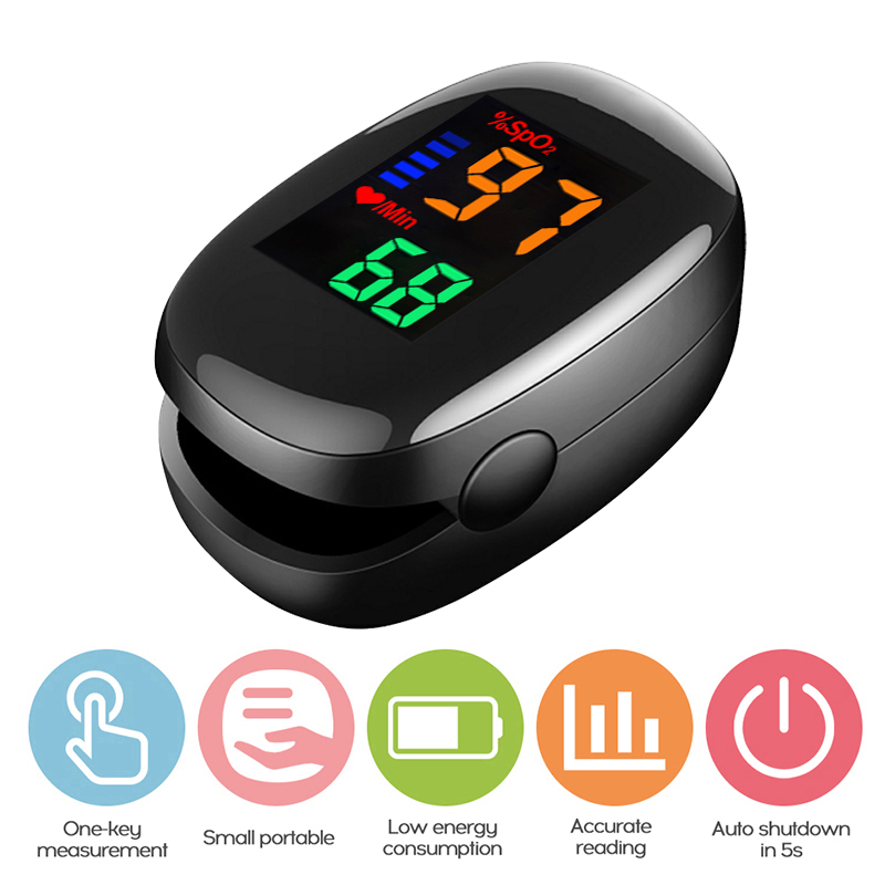 Oxímetro de Pulso de Dedo Port - Oxygen Saturation Monitor Fingertip reseña y precio
