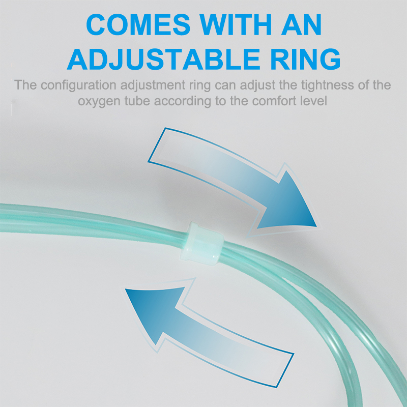 5 unidades de cánulas nasales  - Oxygen Cannula Nasal Tubing 2M reseña y precio