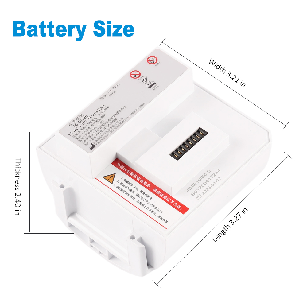 Batería de Repuesto BA-P201 BA - Portable Oxygen Concentrator Battery reseña y precio