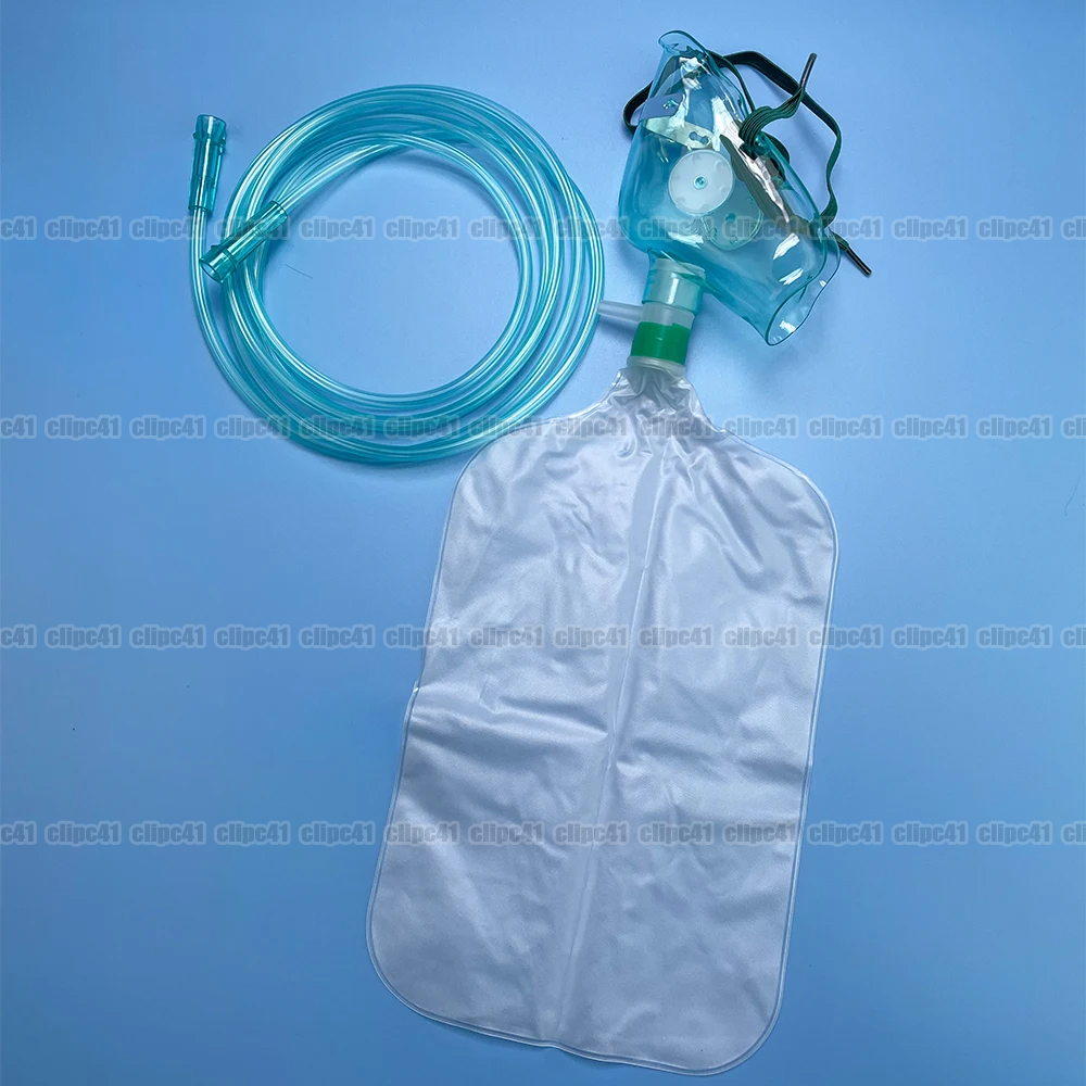 Mascarilla de oxígeno de alta  - Oxygen Mask Reservoir Bag Adult reseña y precio