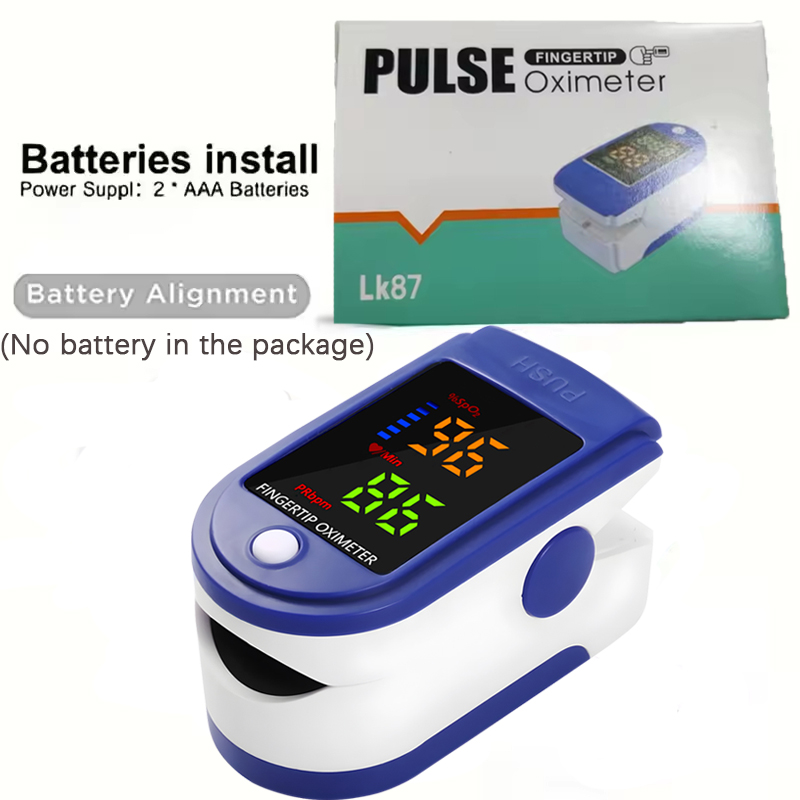 Oxímetro de pulso yema del ded - Oxygen Saturation Monitor Fingertip reseña y precio