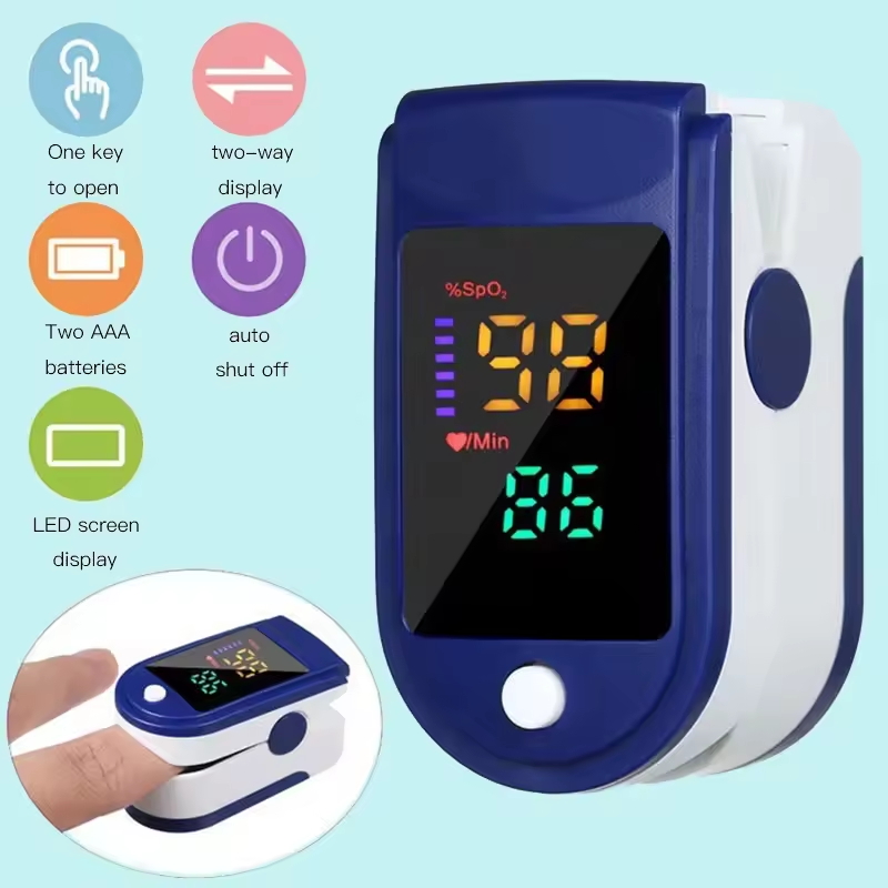Oxímetro de pulso yema del ded - Oxygen Saturation Monitor Fingertip reseña y precio